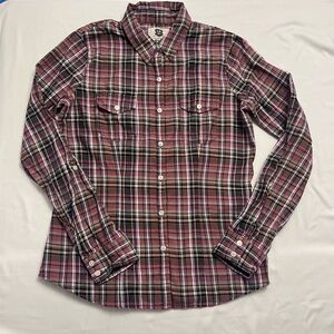 Levi's Plaid Casual Button Down Shirt Large